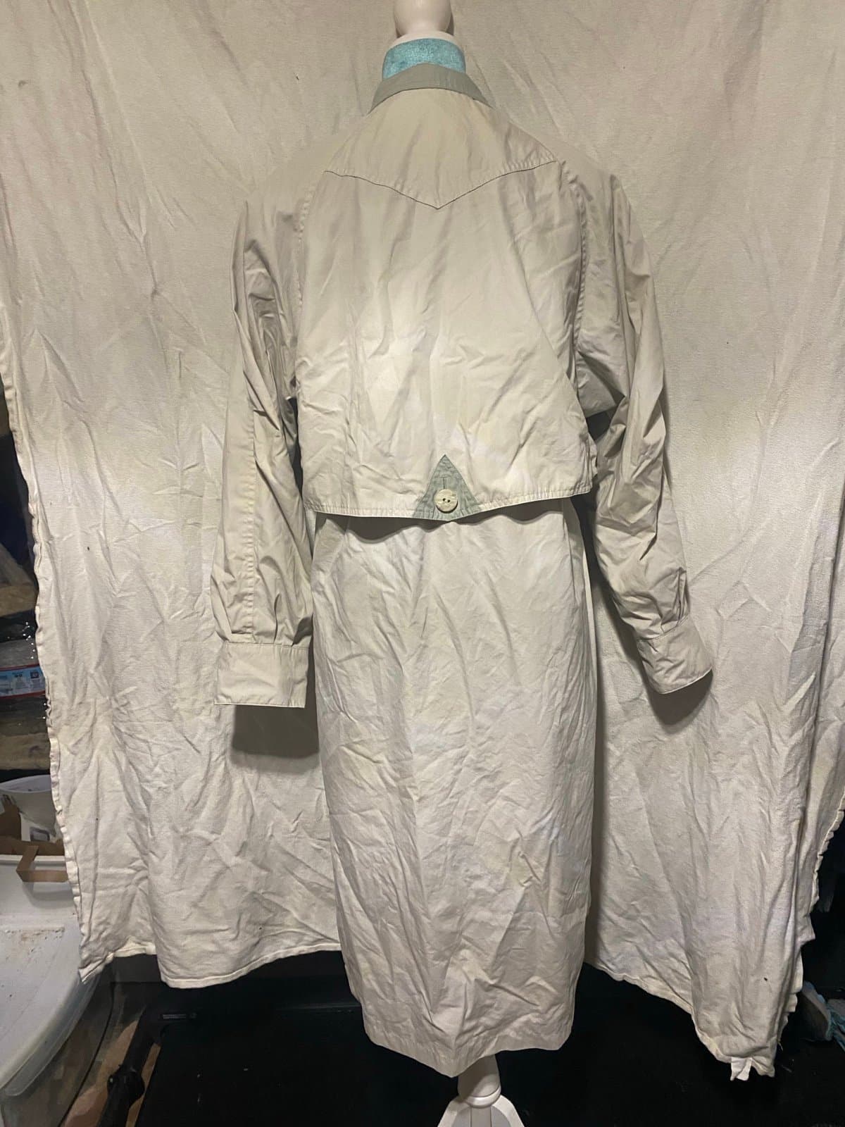 Fleet Street : vintage 80s trench - Thumbnail 4