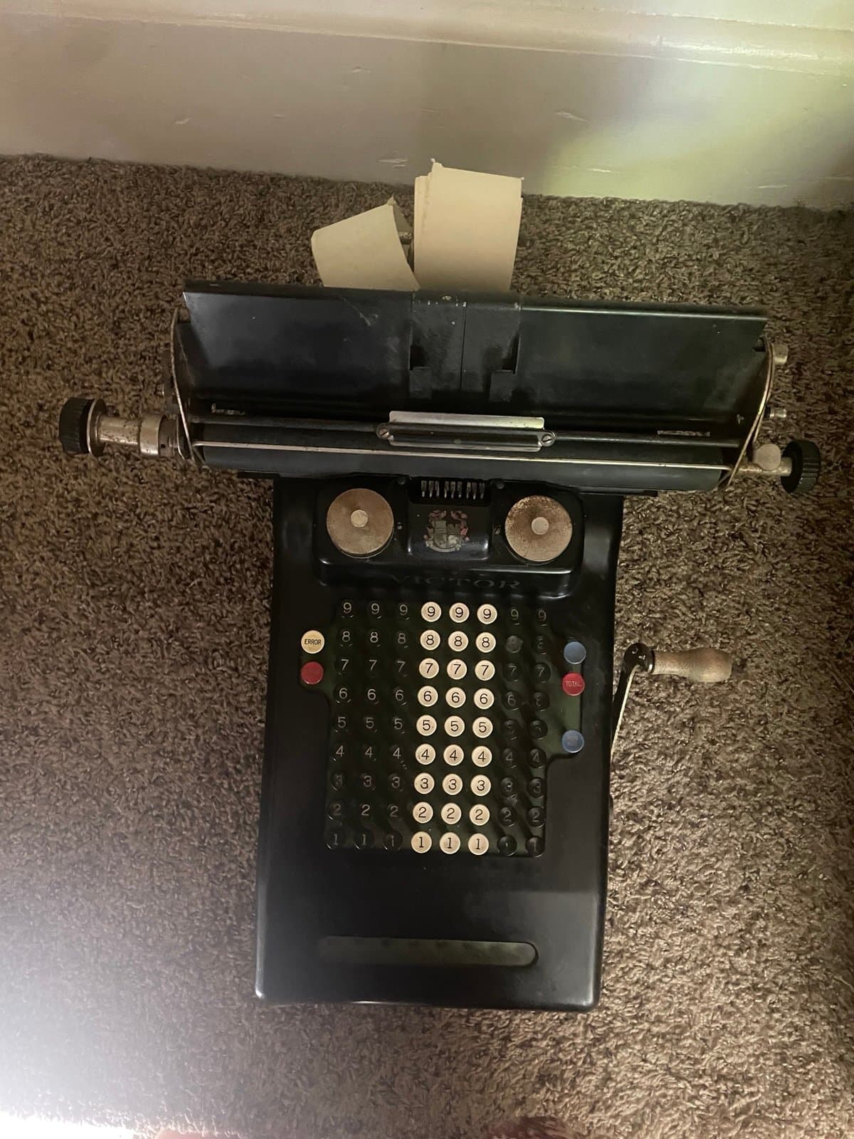vintage Victor adding machine 1920s-1930s - Thumbnail 4
