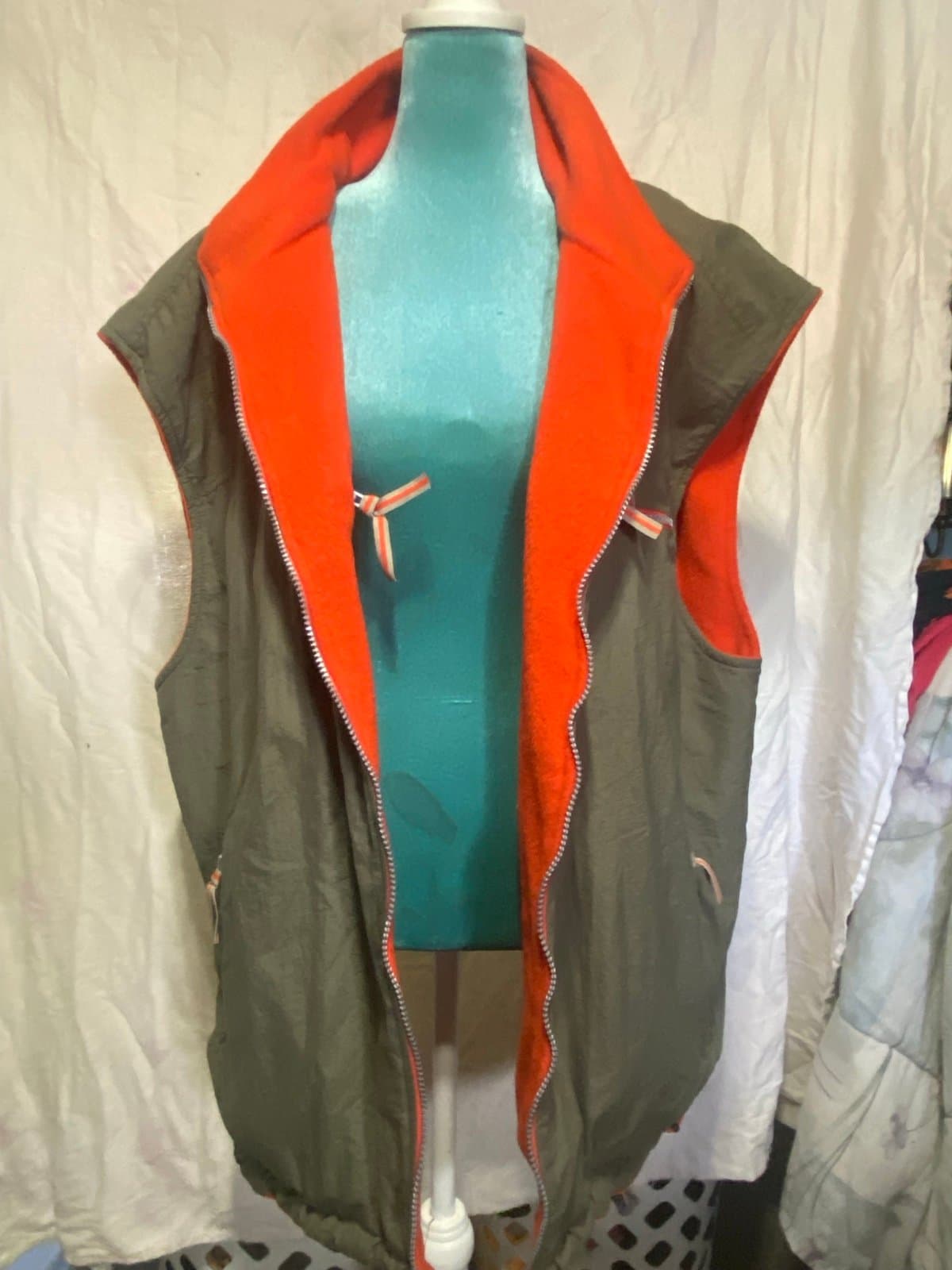 K.A.D.: reversible windbreaker and fleece vest - Thumbnail 2