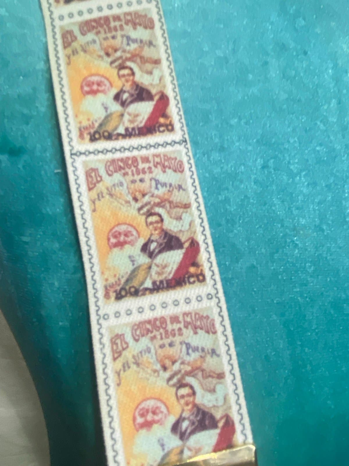 Sweetwater Ben: vintage stamp suspenders - Thumbnail 3