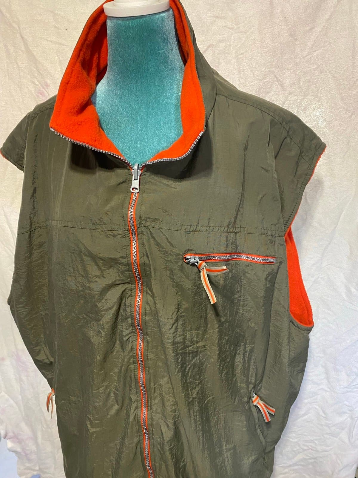 K.A.D.: reversible windbreaker and fleece vest - Thumbnail 3