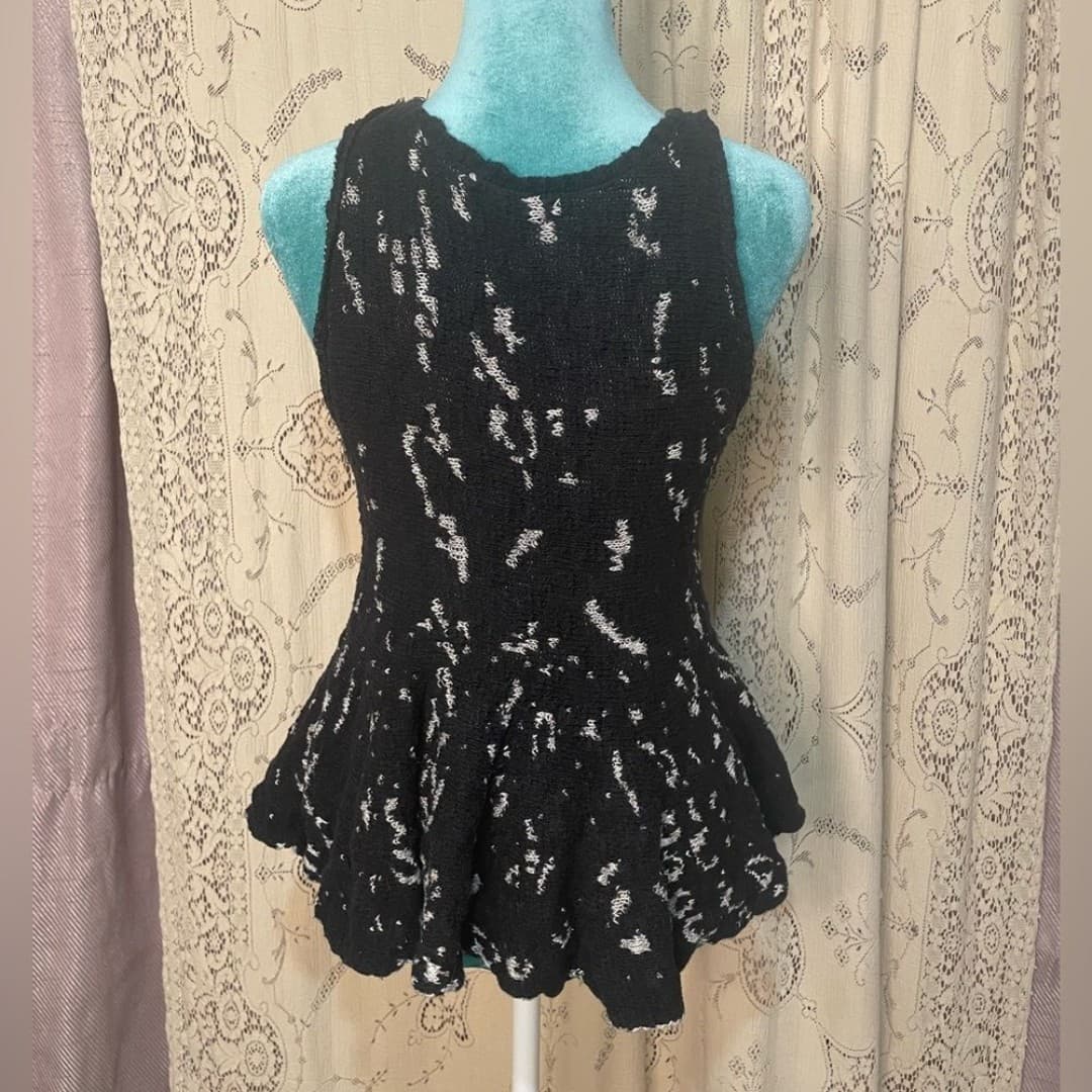 Free people: knit peplum tank - Thumbnail 4