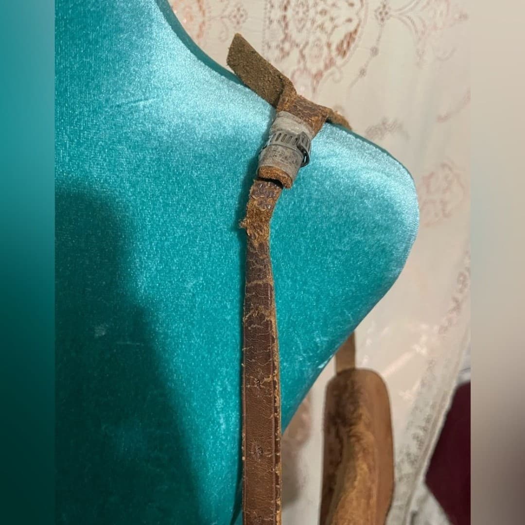 Vintage leather purse - Thumbnail 8