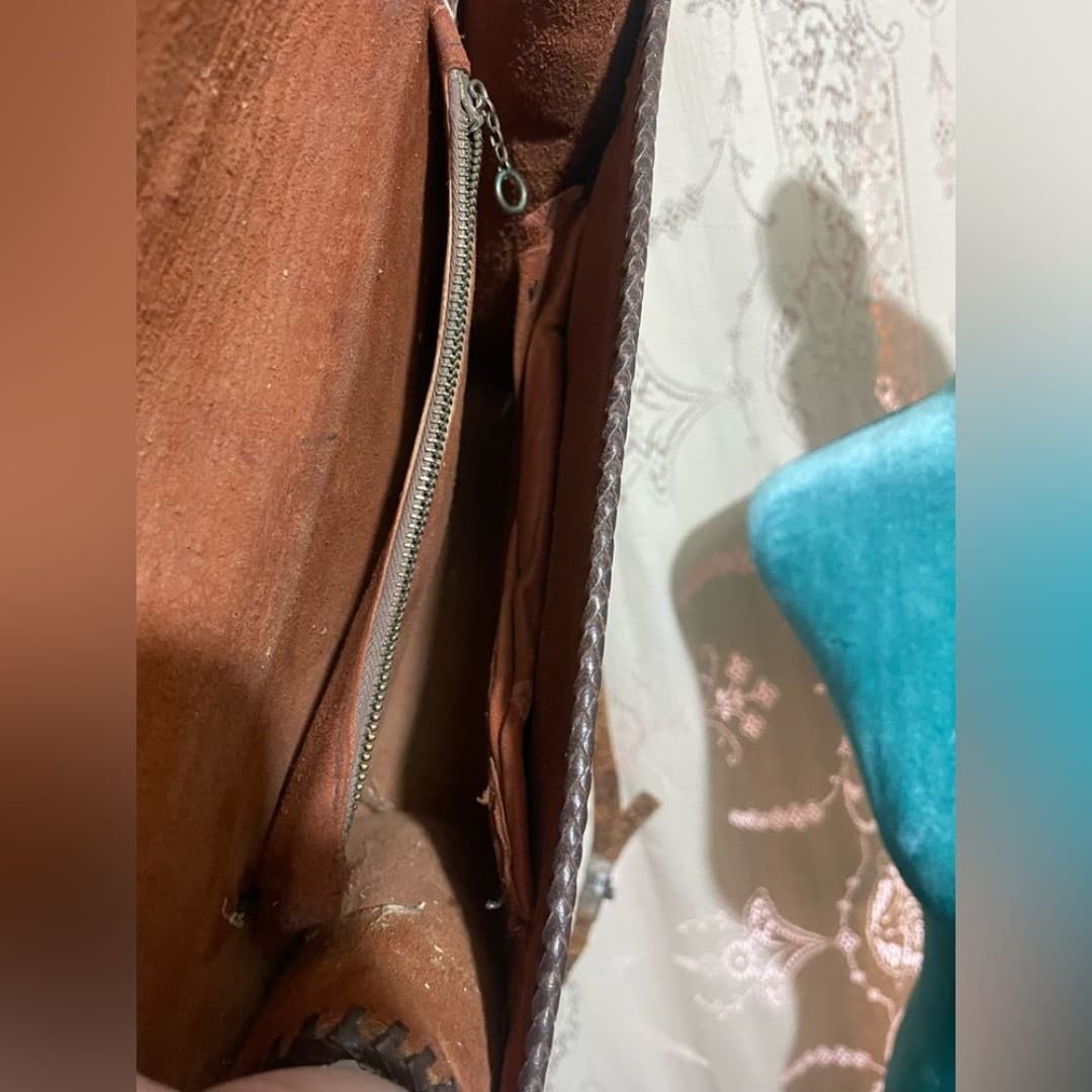 Vintage leather purse - Thumbnail 7