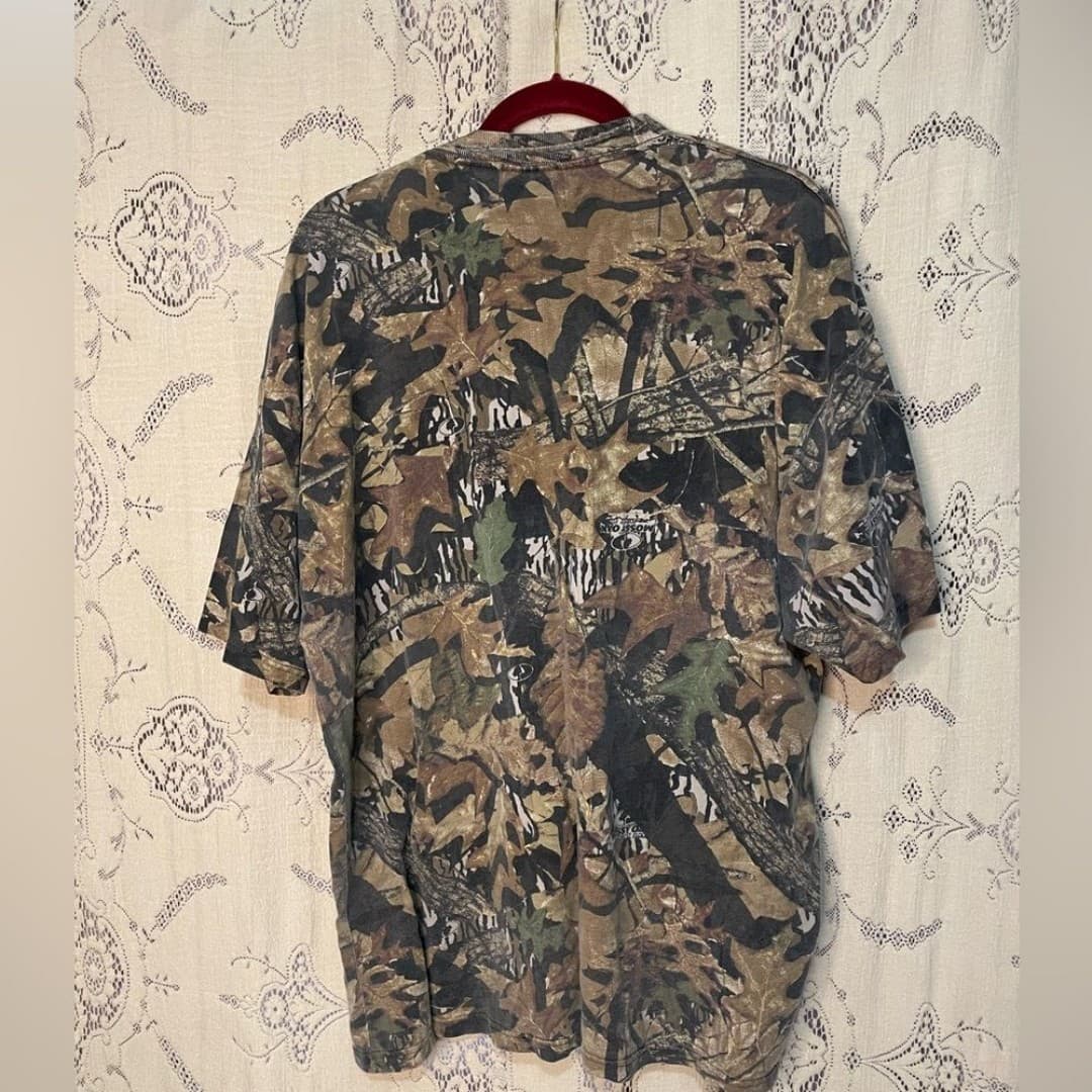 Jerzees: vintage mossy oak camo shirt - Thumbnail 5
