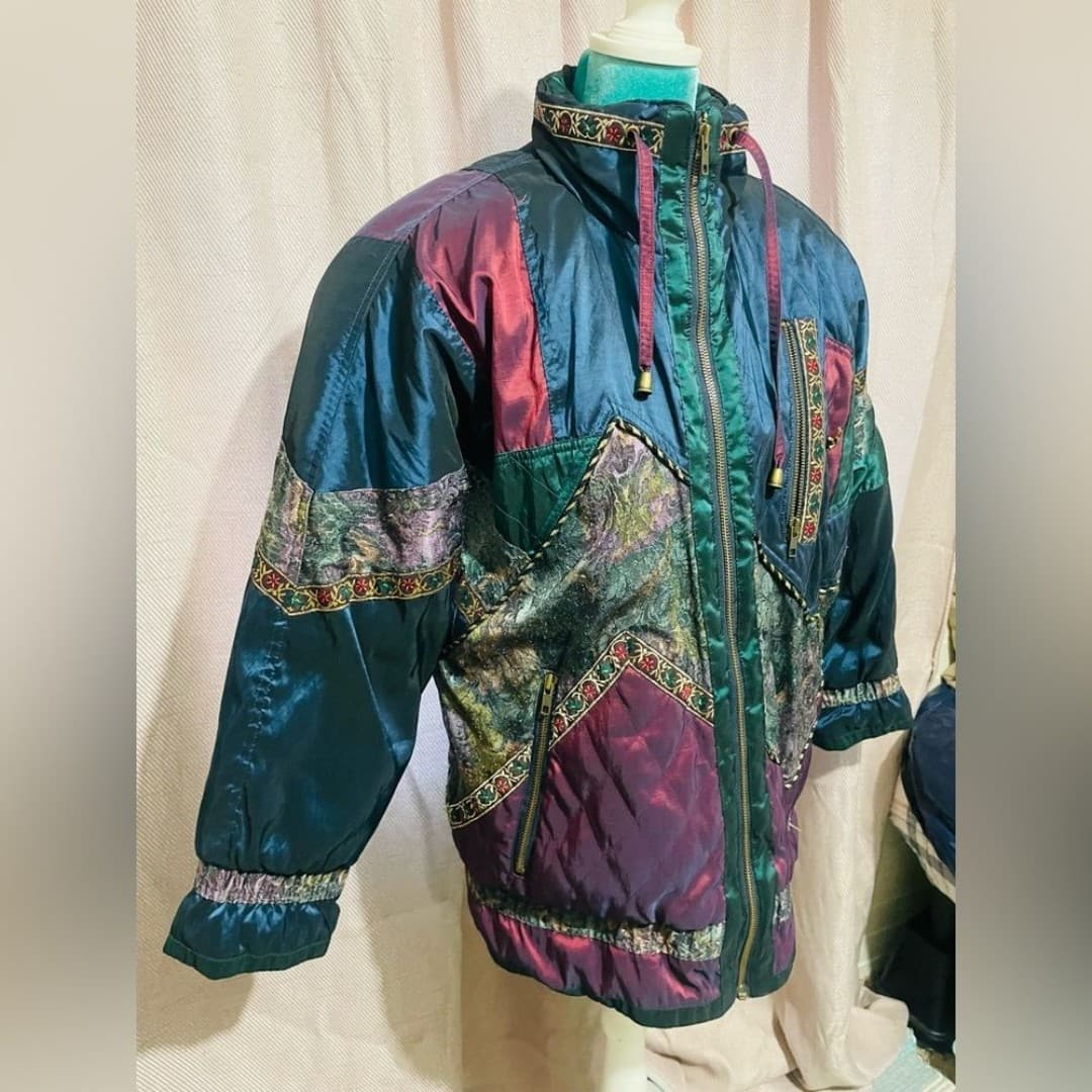 British mist: amazing 80s vintage puffer - Thumbnail 2