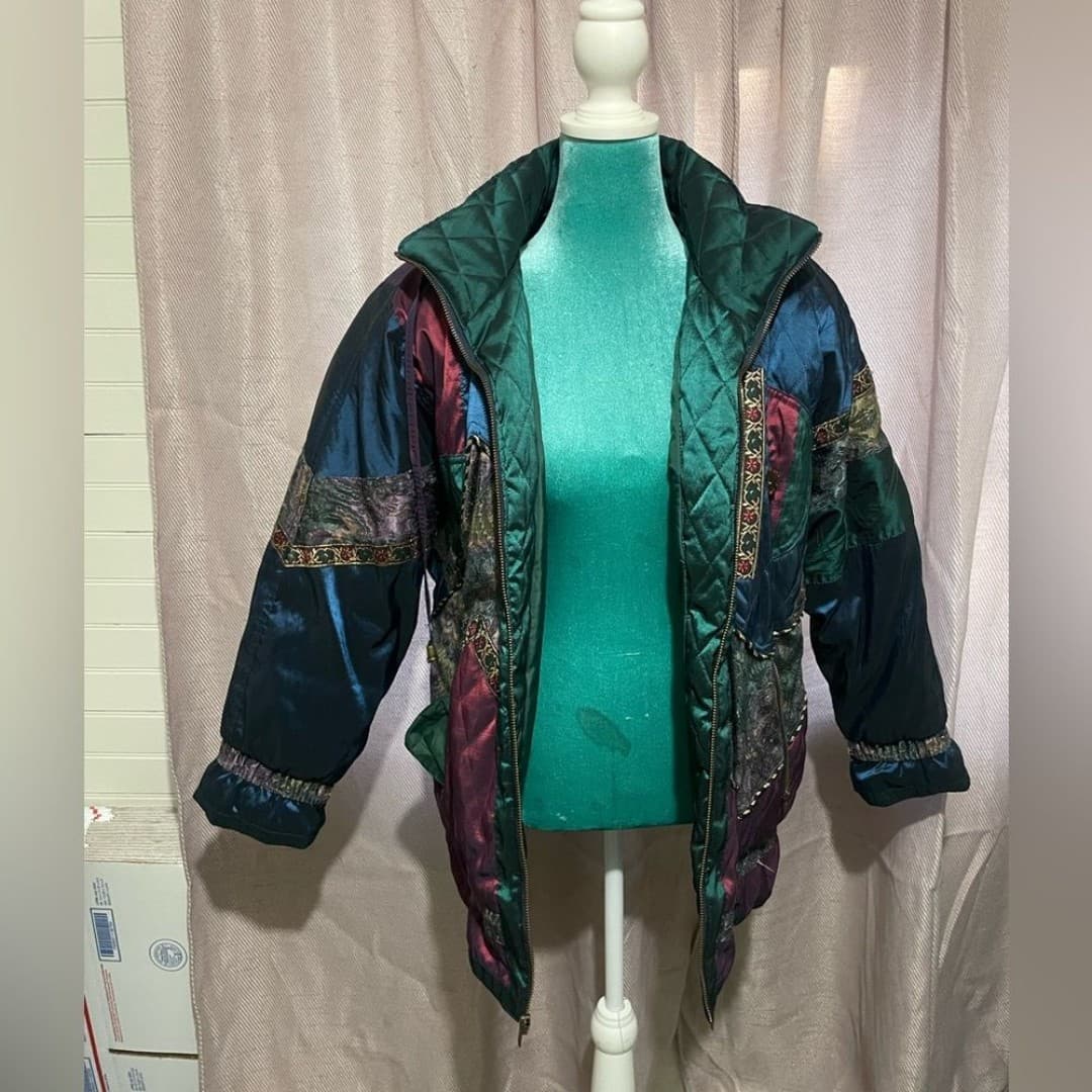 British mist: amazing 80s vintage puffer - Thumbnail 4