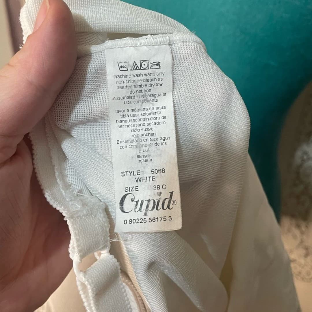 Cupid: vintage white bodysuit 2-4 - Thumbnail 6