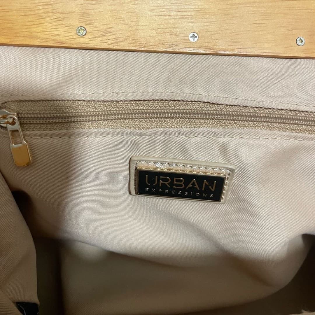 Urban expressions: cute wood handle purse - Thumbnail 7