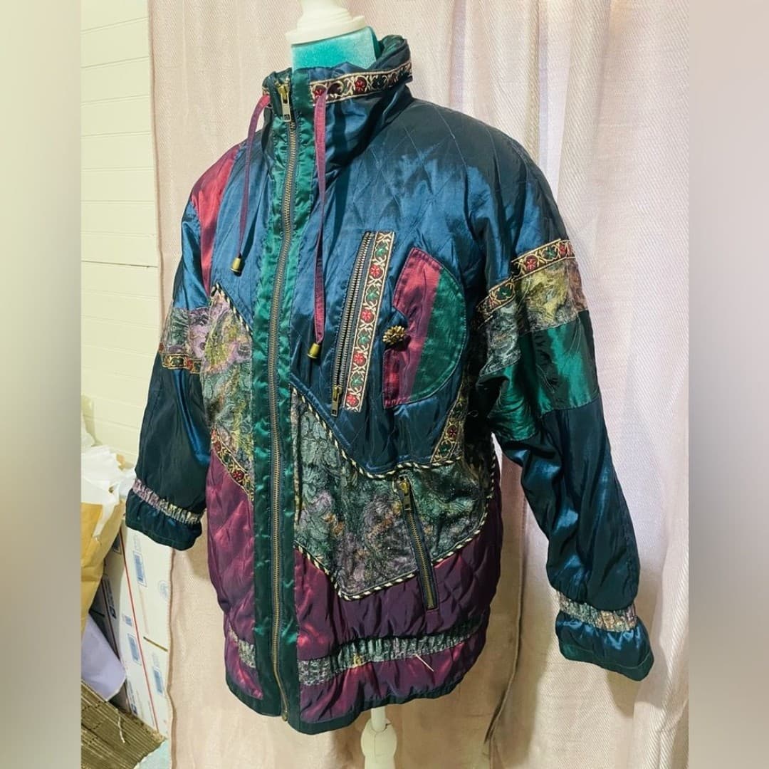 British mist: amazing 80s vintage puffer - Thumbnail 3