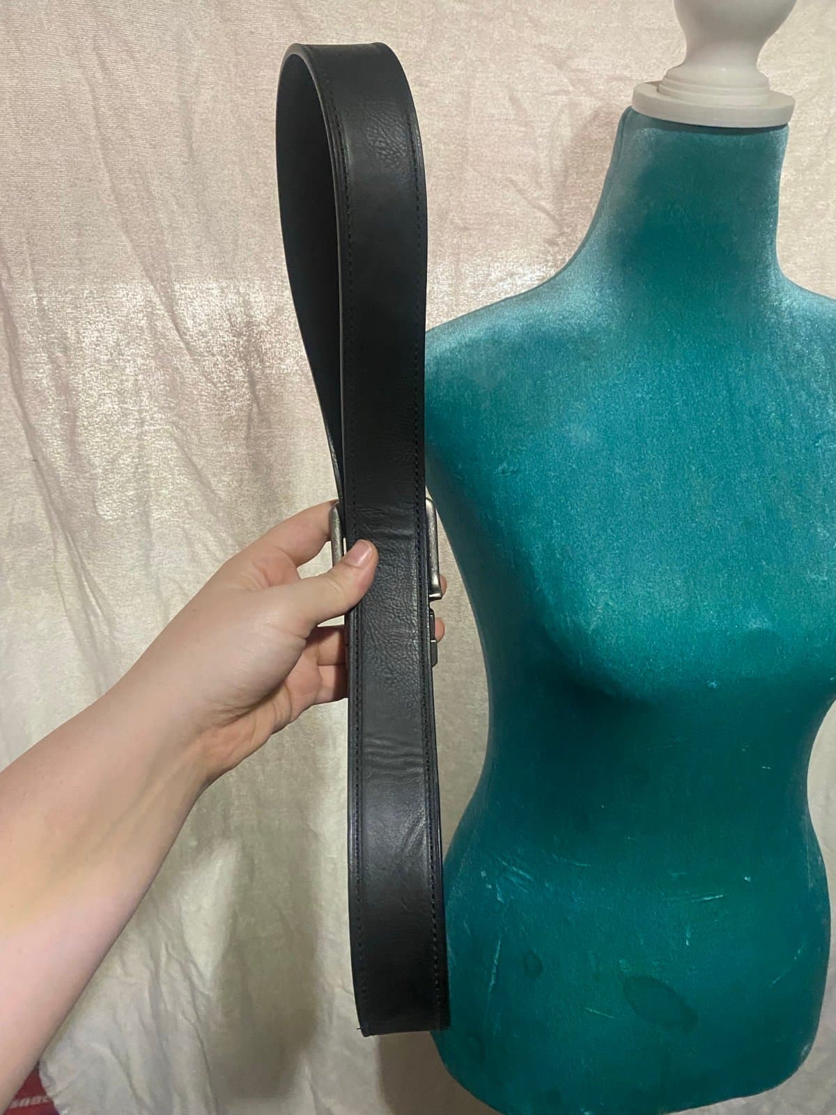 Levi’s: black leather belt 42-44 - Thumbnail 4