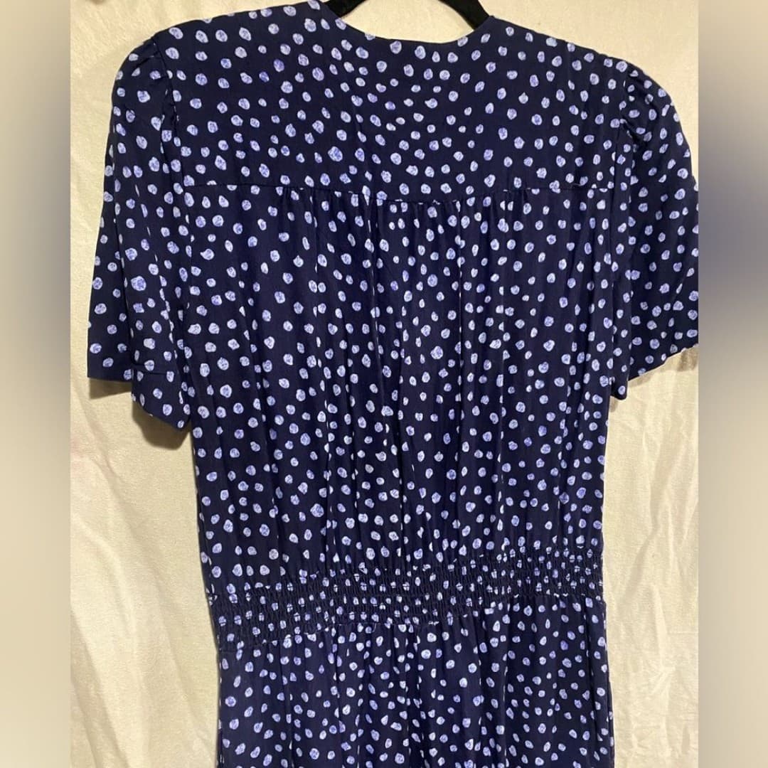 Virgo ||: vintage 90s polka dot jumpsuit - Thumbnail 6