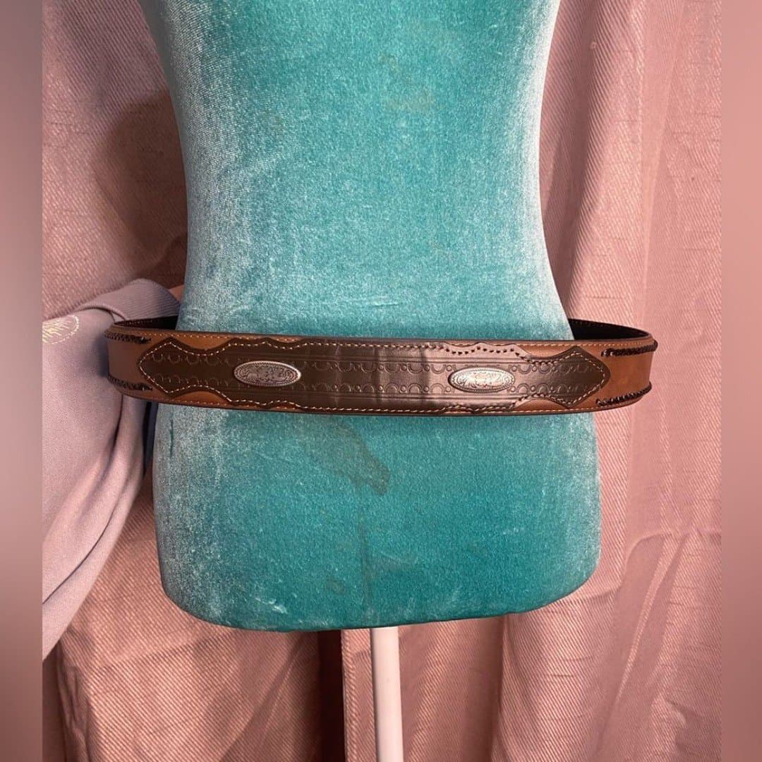 Cambodia: western leather belt 36-40 - Thumbnail 3