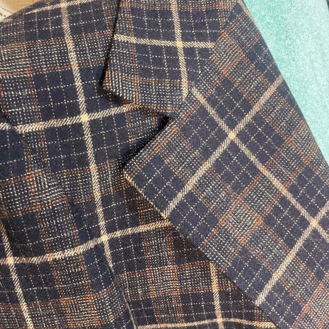 Roos/atkins: vintage plaid blazer - Thumbnail 5