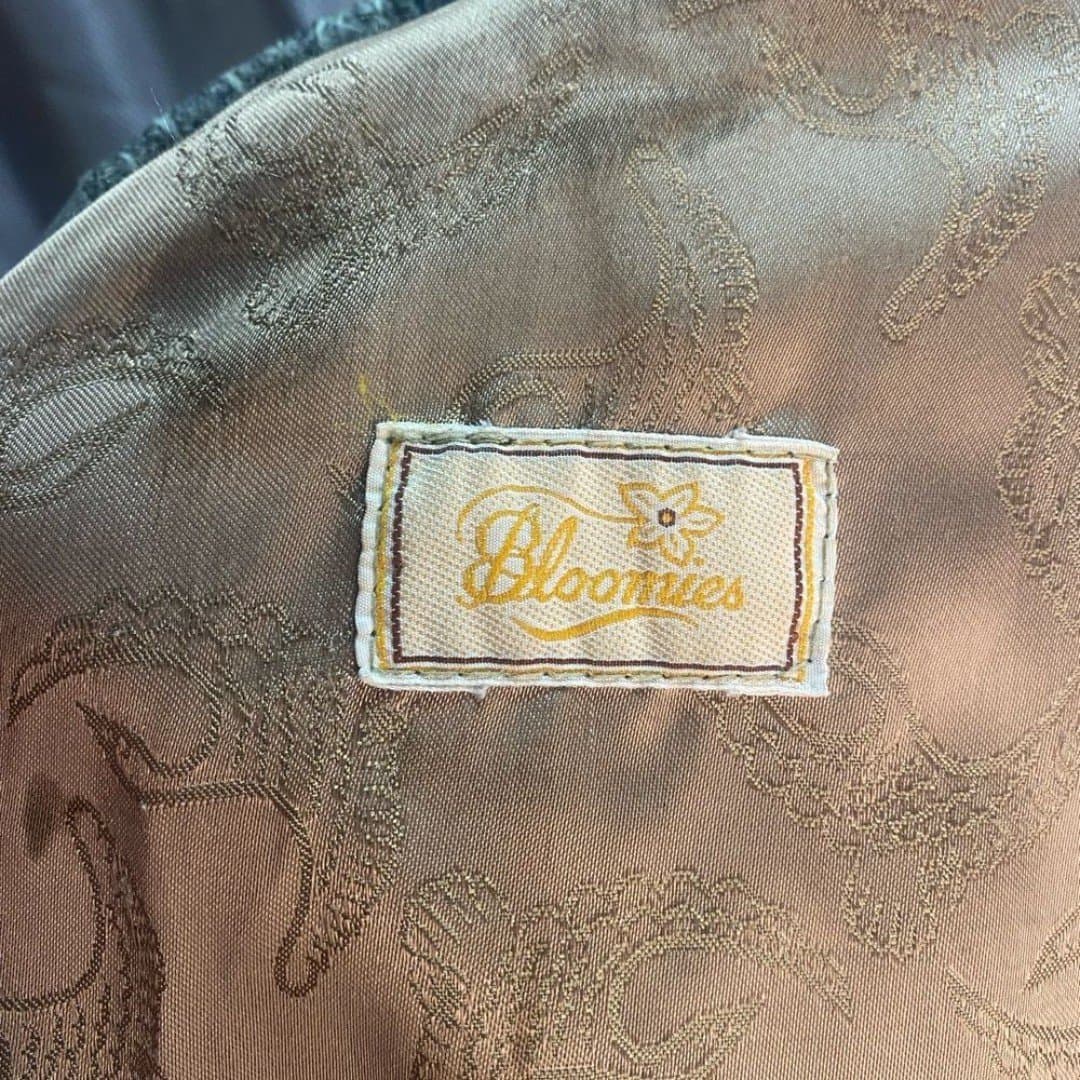 Bloomies: vintage 80s grey patchwork leather jacket - Thumbnail 9