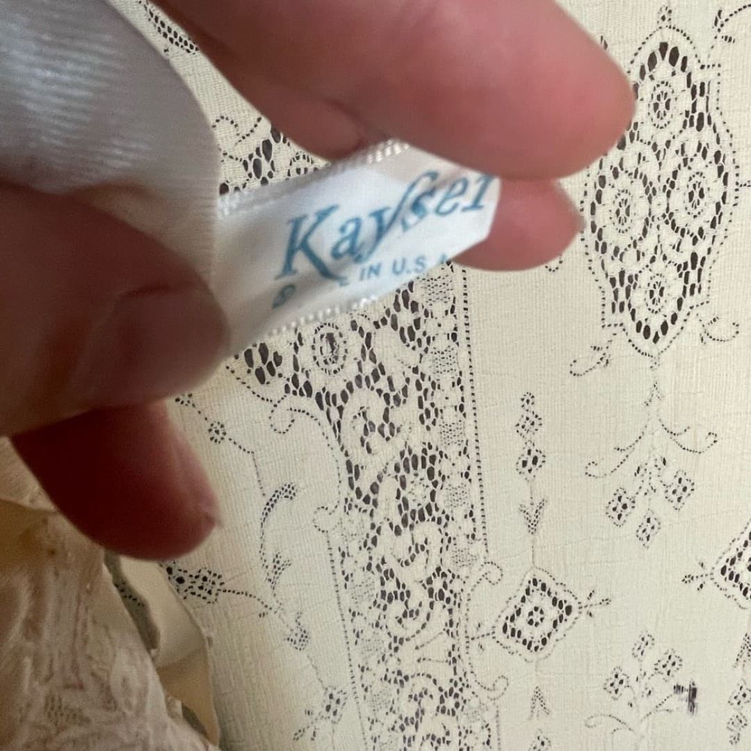 Kayser:vintage slip with lace details 4 - Thumbnail 5