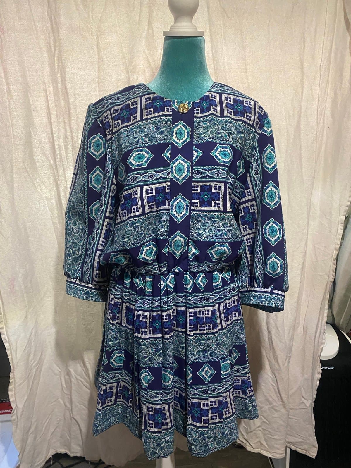 Breli Originals: vintage dress altered to a mini - Image 1