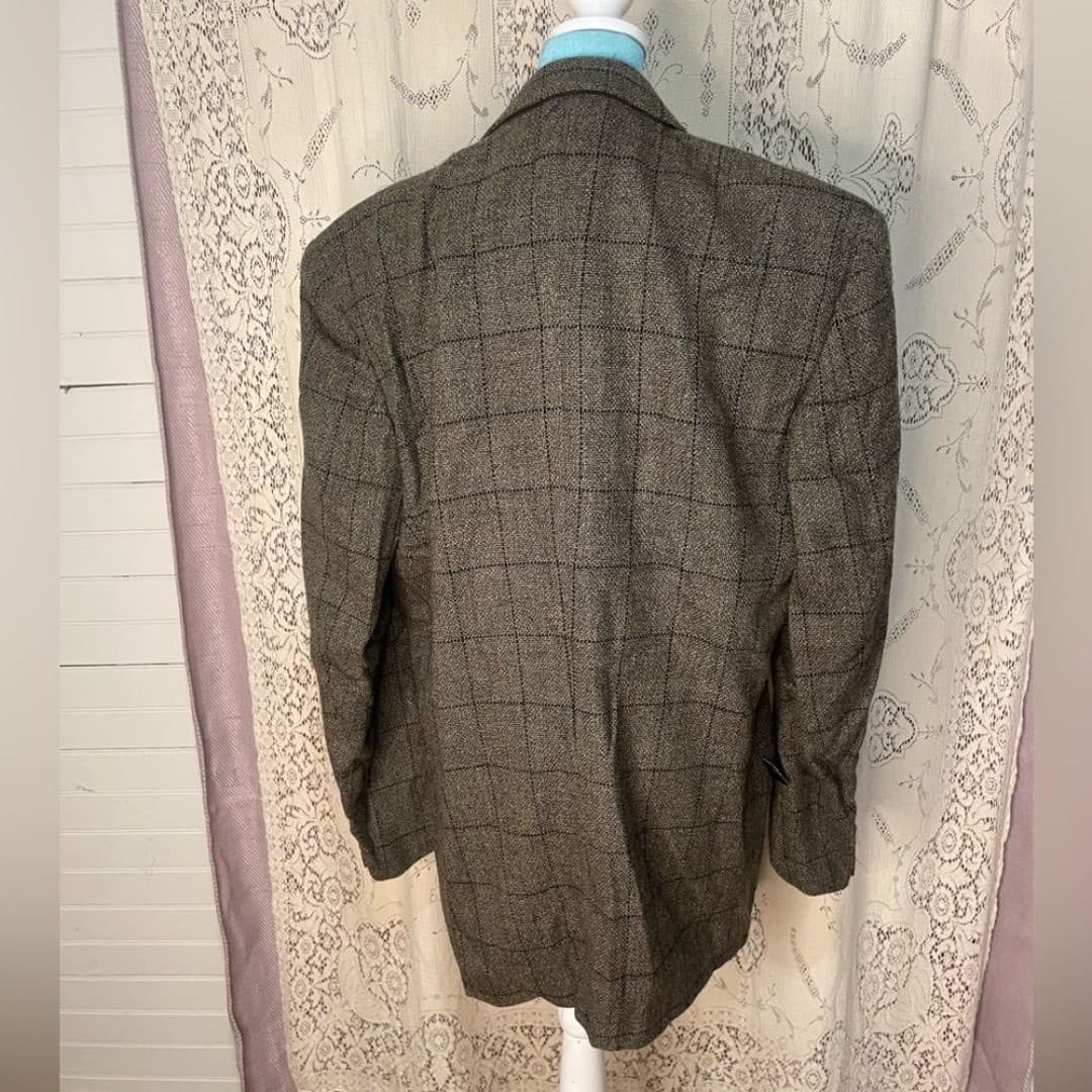 Joseph abboud: vintage 90s wool blazer - Thumbnail 3