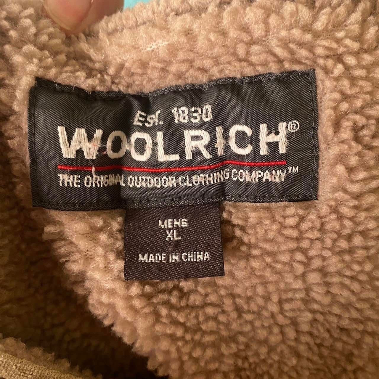 Woolrich Men's Cream and Tan vest - Thumbnail 7