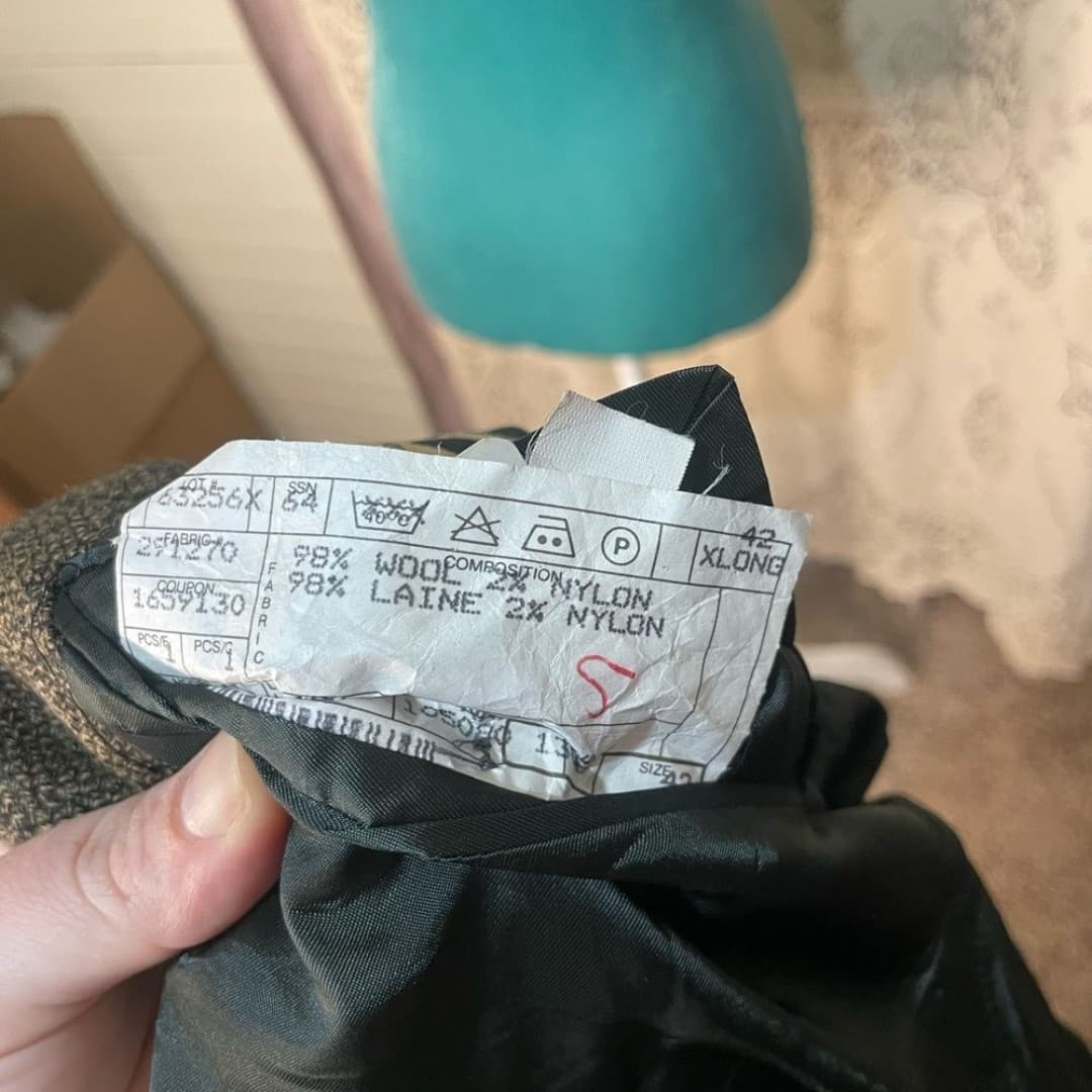 Joseph abboud: vintage 90s wool blazer - Thumbnail 6