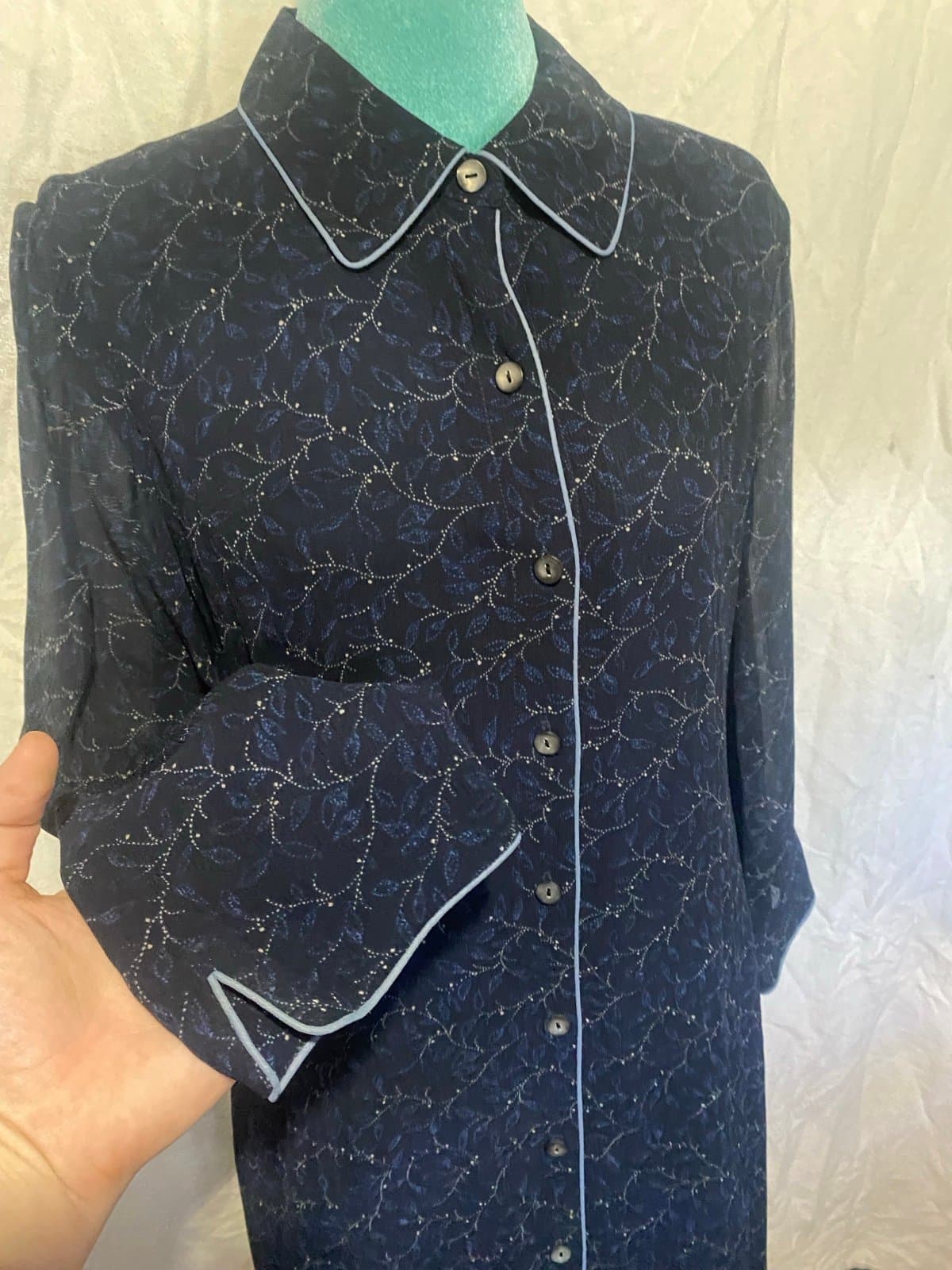 J.jill:vintage button down dress 8 - Thumbnail 3