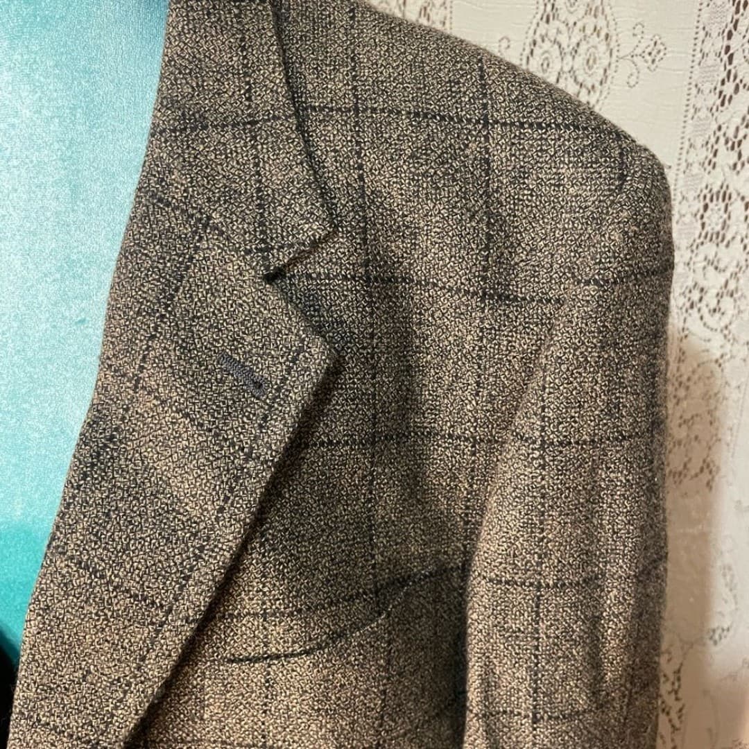 Joseph abboud: vintage 90s wool blazer - Thumbnail 4