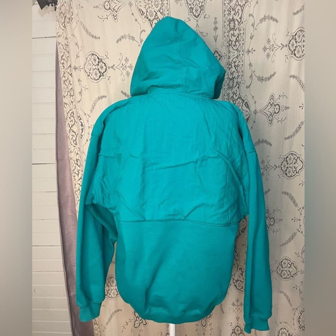 Eddie Bauer: vintage RARE 90s hooded fleece - Thumbnail 5