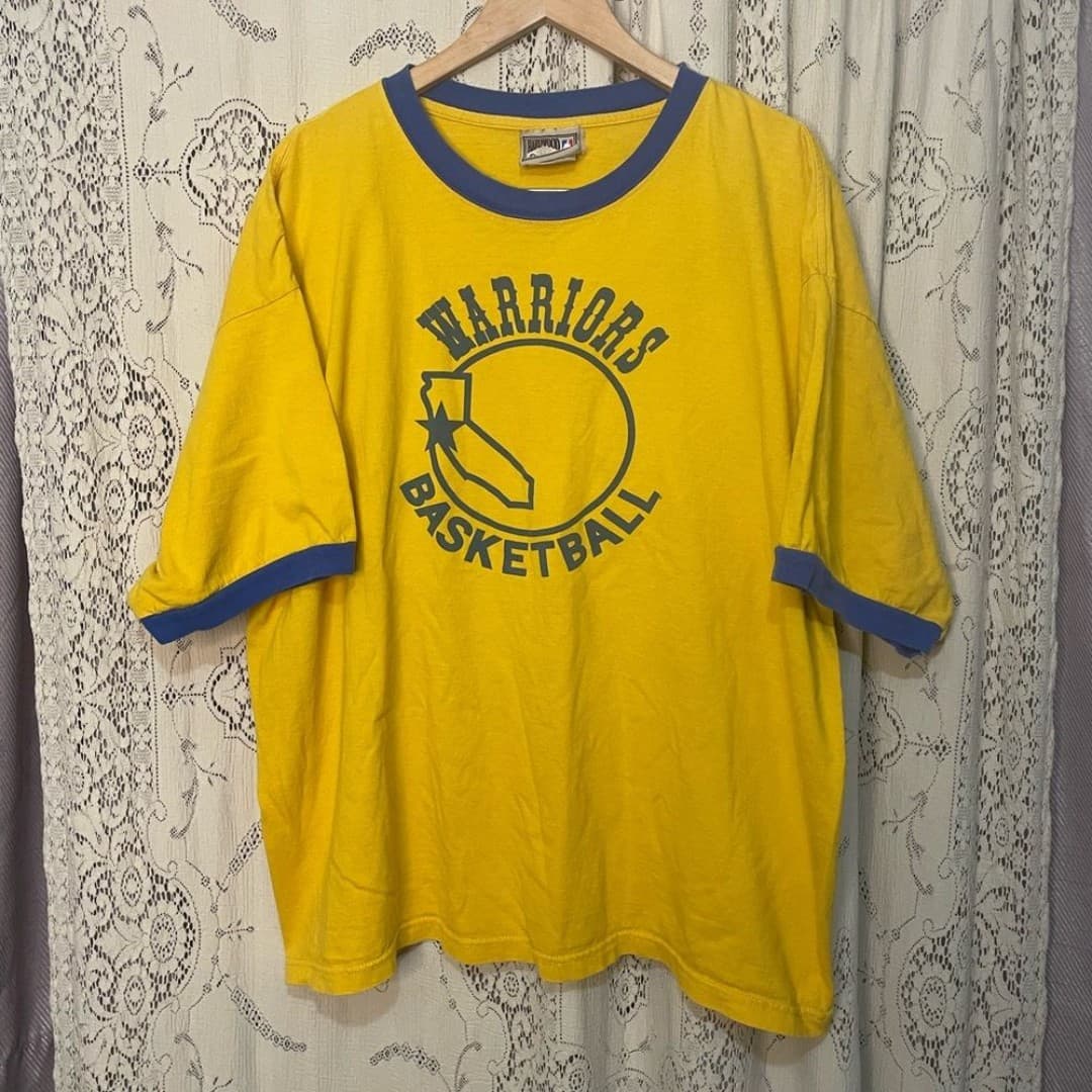 Hardwood classics: warriors basketball shirt - Image 1