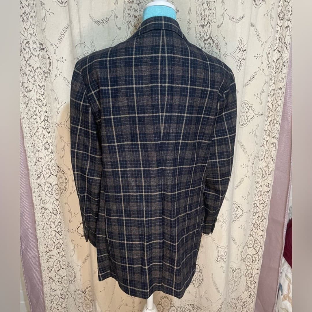 Roos/atkins: vintage plaid blazer - Thumbnail 4