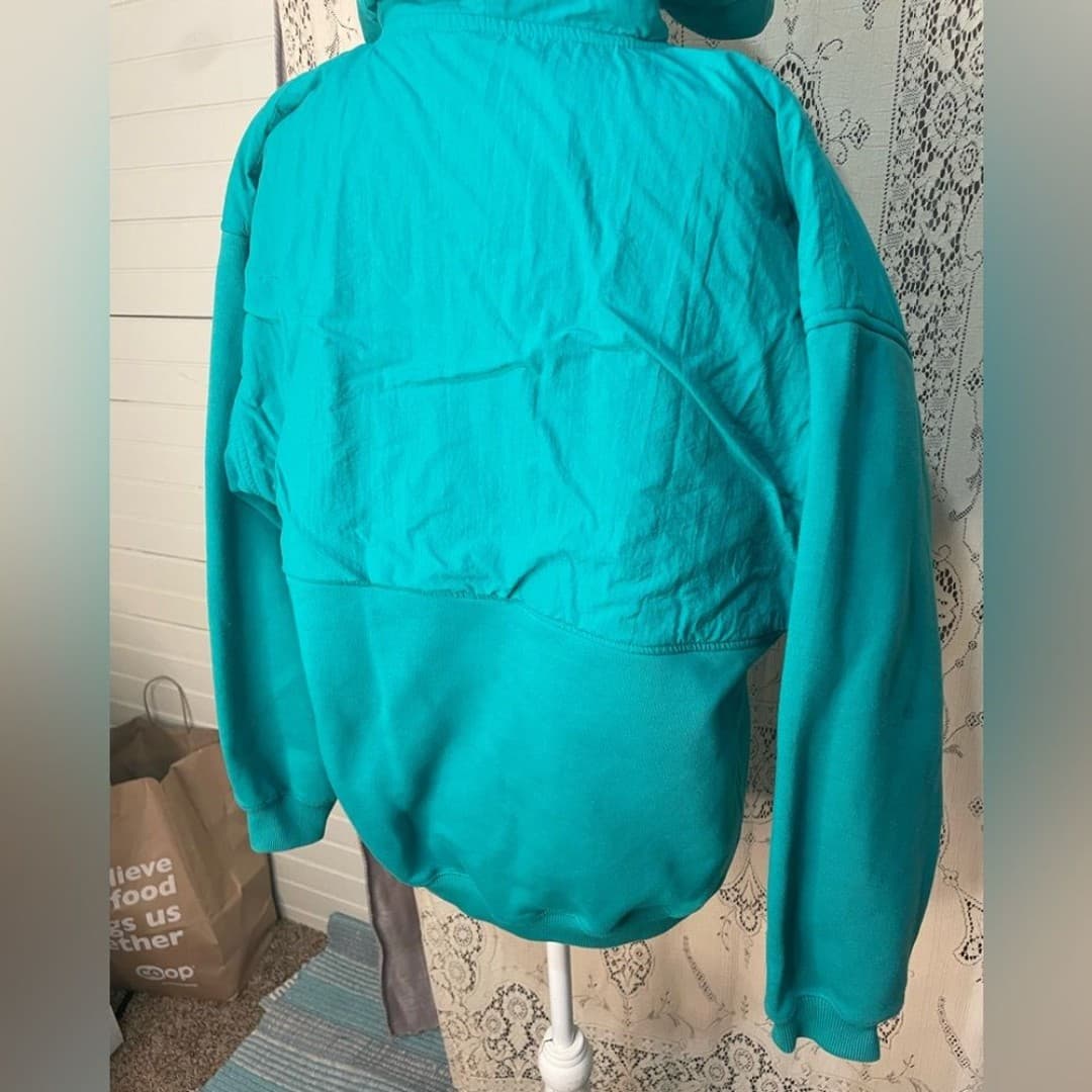 Eddie Bauer: vintage RARE 90s hooded fleece - Thumbnail 6