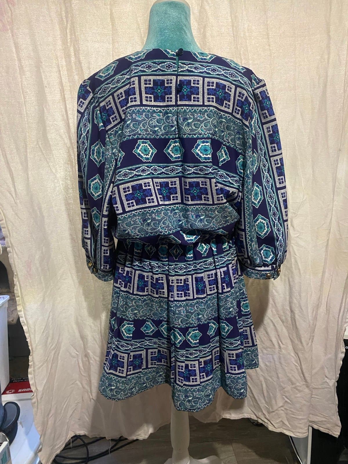 Breli Originals: vintage dress altered to a mini - Thumbnail 3