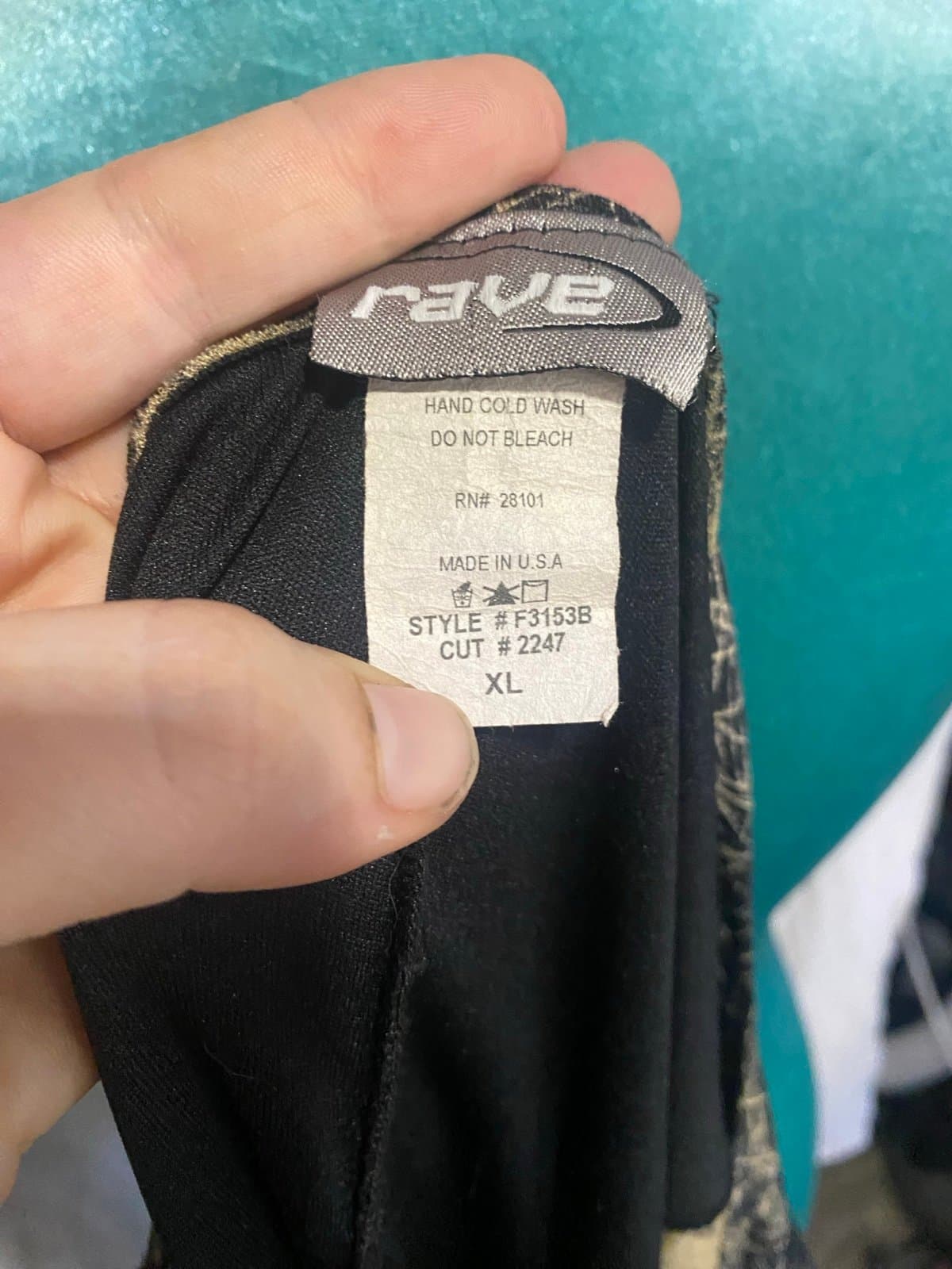 Rave: y2k midi dress with abstract pattern 10 - Thumbnail 6