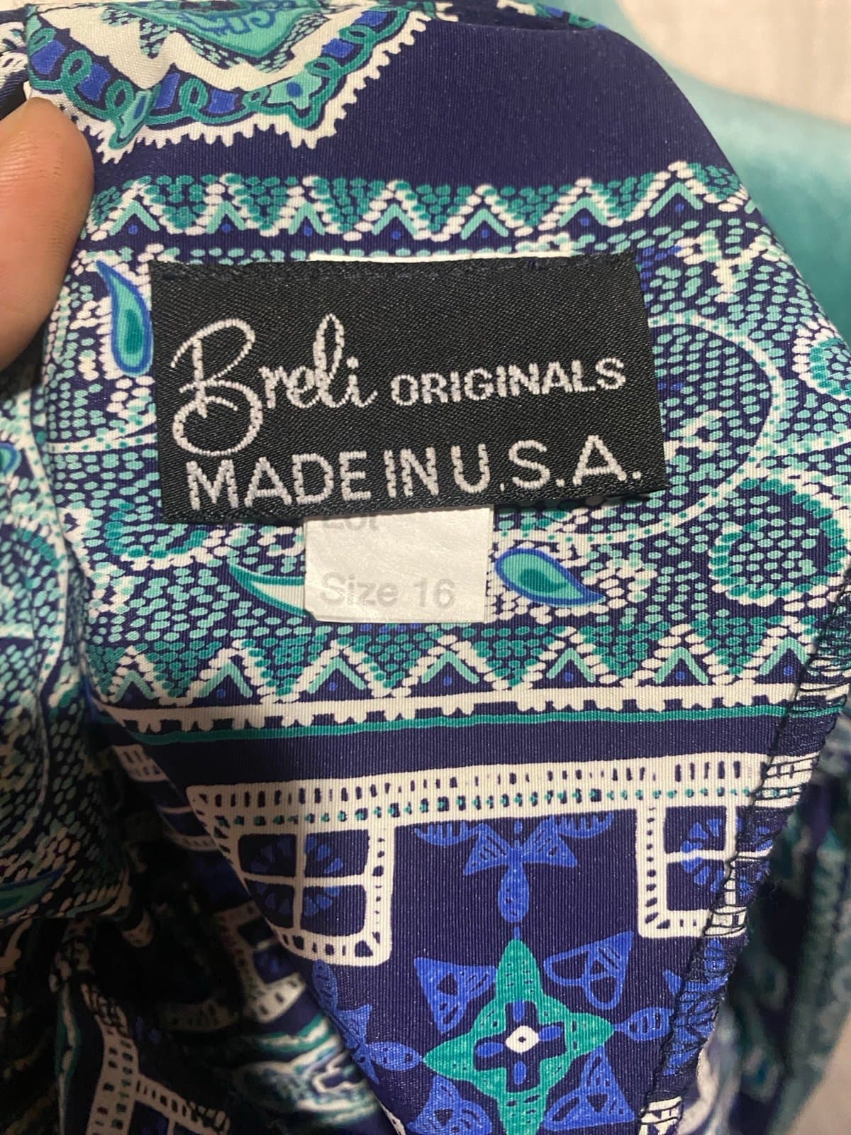 Breli Originals: vintage dress altered to a mini - Thumbnail 6