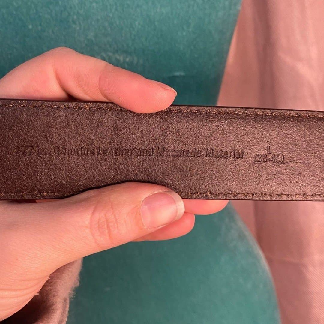 Cambodia: western leather belt 36-40 - Thumbnail 7