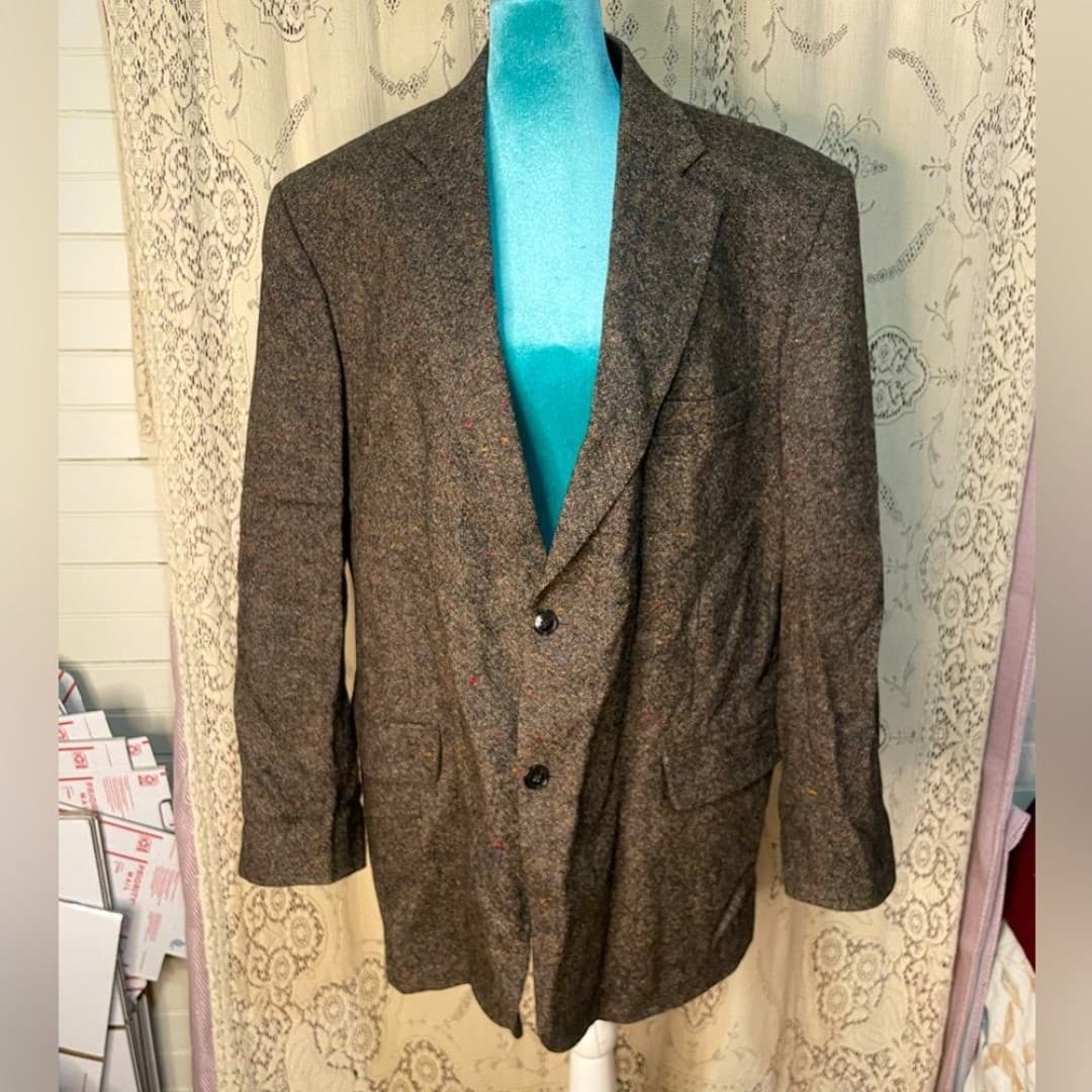 Barrington: vintage 100% wool blazer - Image 1
