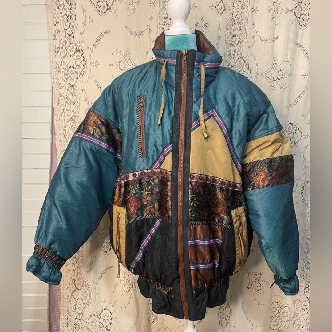 Clipper bay: vintage 80s puffer jacket