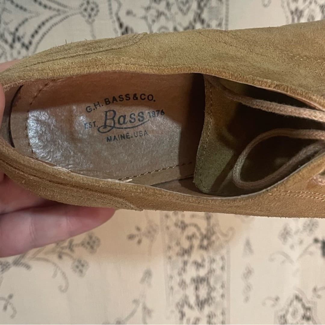 G.H. Bass: Emmie suede leather Henley - Thumbnail 5