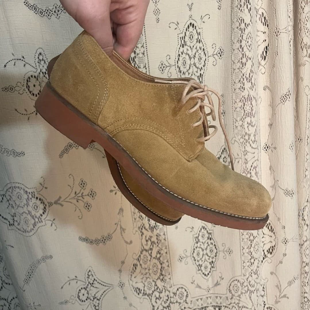 G.H. Bass: Emmie suede leather Henley - Thumbnail 4