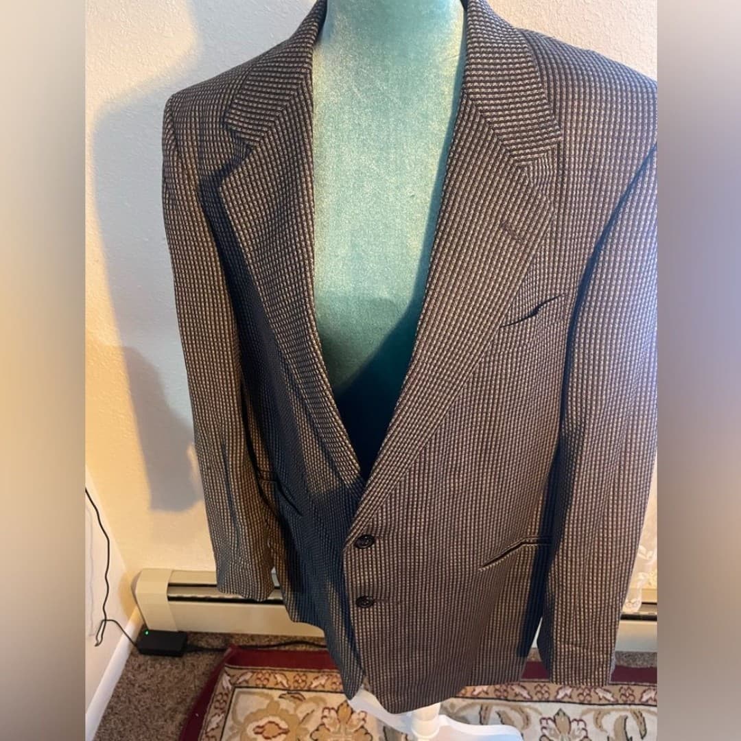 Baracuta: vintage Black and white Blazer - Thumbnail 2