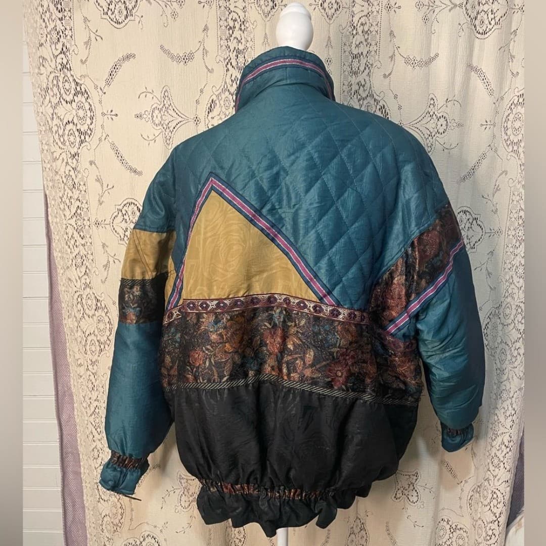 Clipper bay: vintage 80s puffer jacket - Thumbnail 4