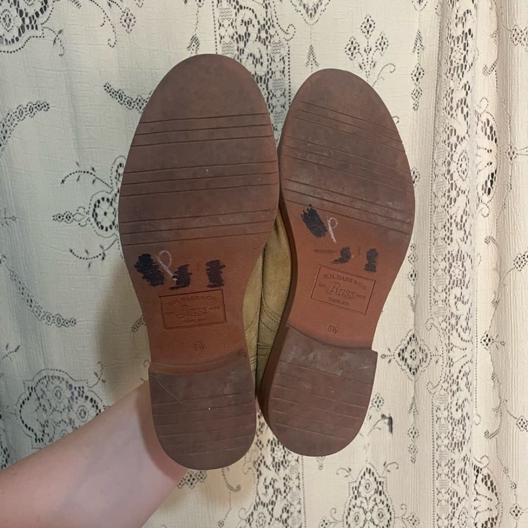 G.H. Bass: Emmie suede leather Henley - Thumbnail 6