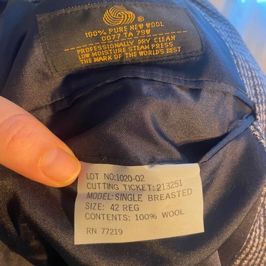 Baracuta: vintage Black and white Blazer - Thumbnail 6