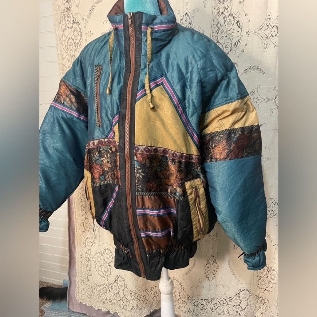 Clipper bay: vintage 80s puffer jacket - Thumbnail 2