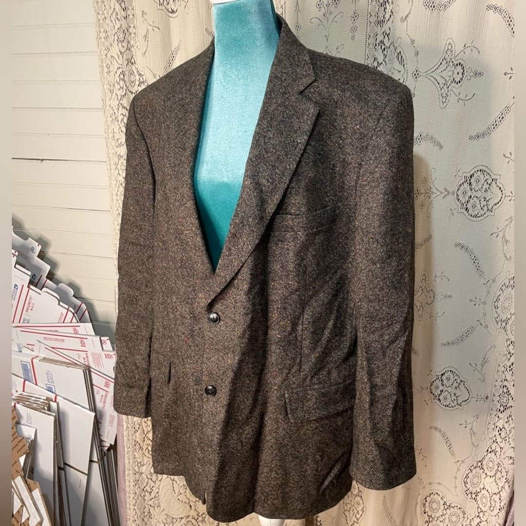 Barrington: vintage 100% wool blazer - Thumbnail 2