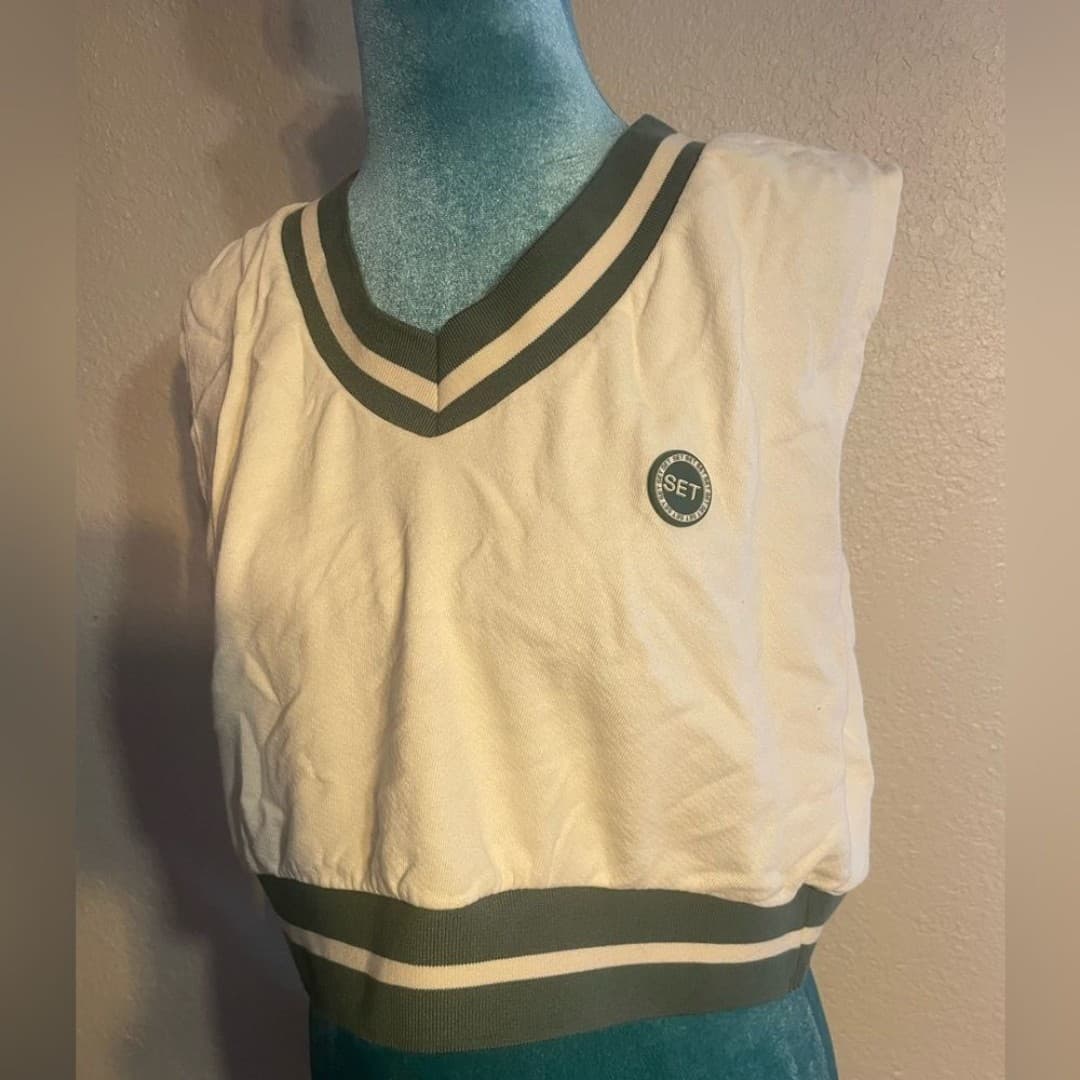 SET: vintage oversized crop - Thumbnail 2