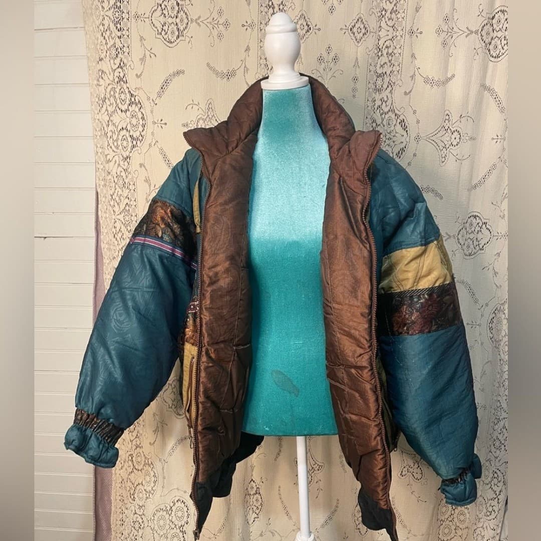 Clipper bay: vintage 80s puffer jacket - Thumbnail 3