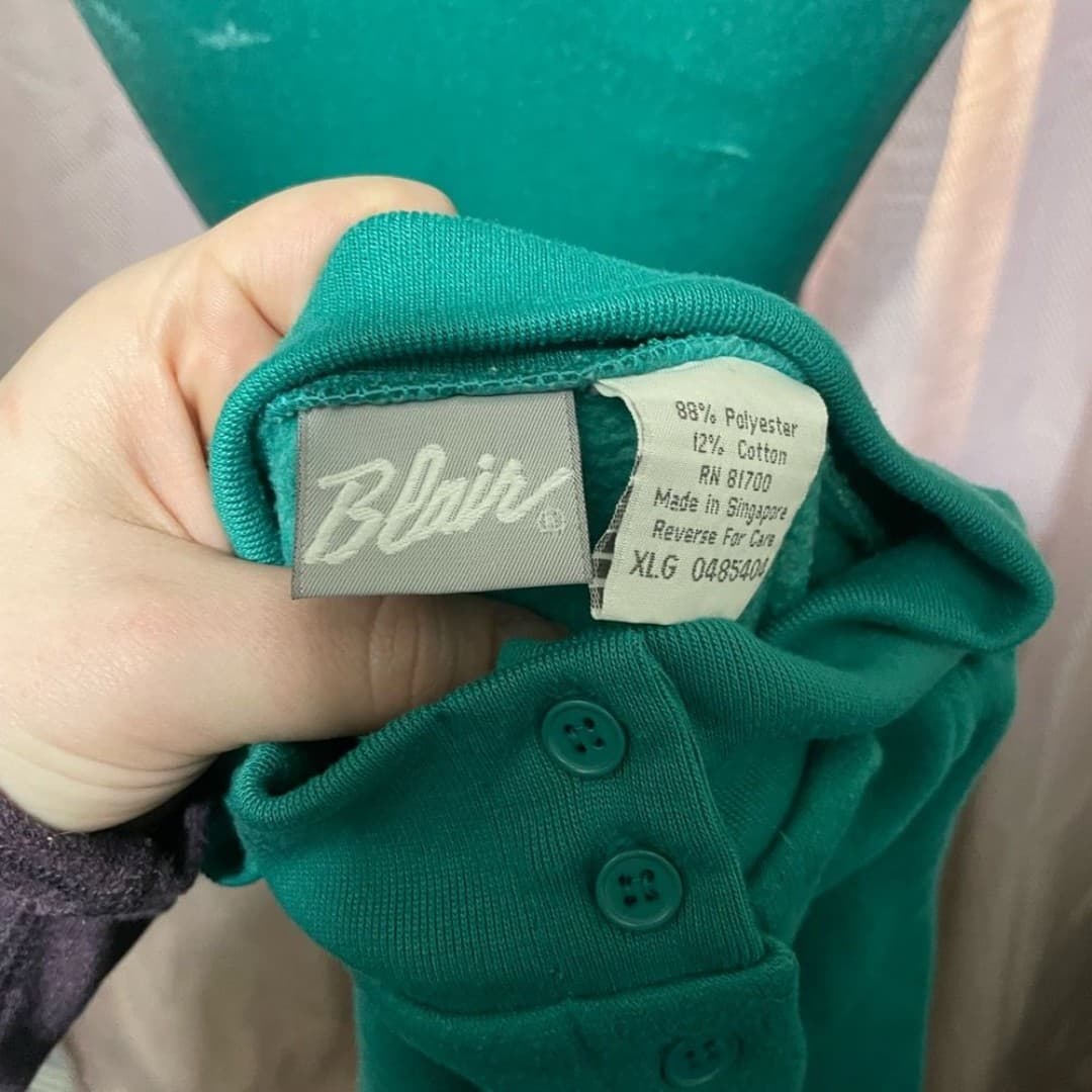 Blair: vintage sweater with floral embroidery - Thumbnail 6