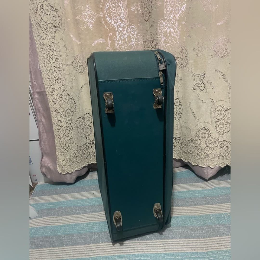 Samsonite: vintage sidekicks green suitcase - Thumbnail 6
