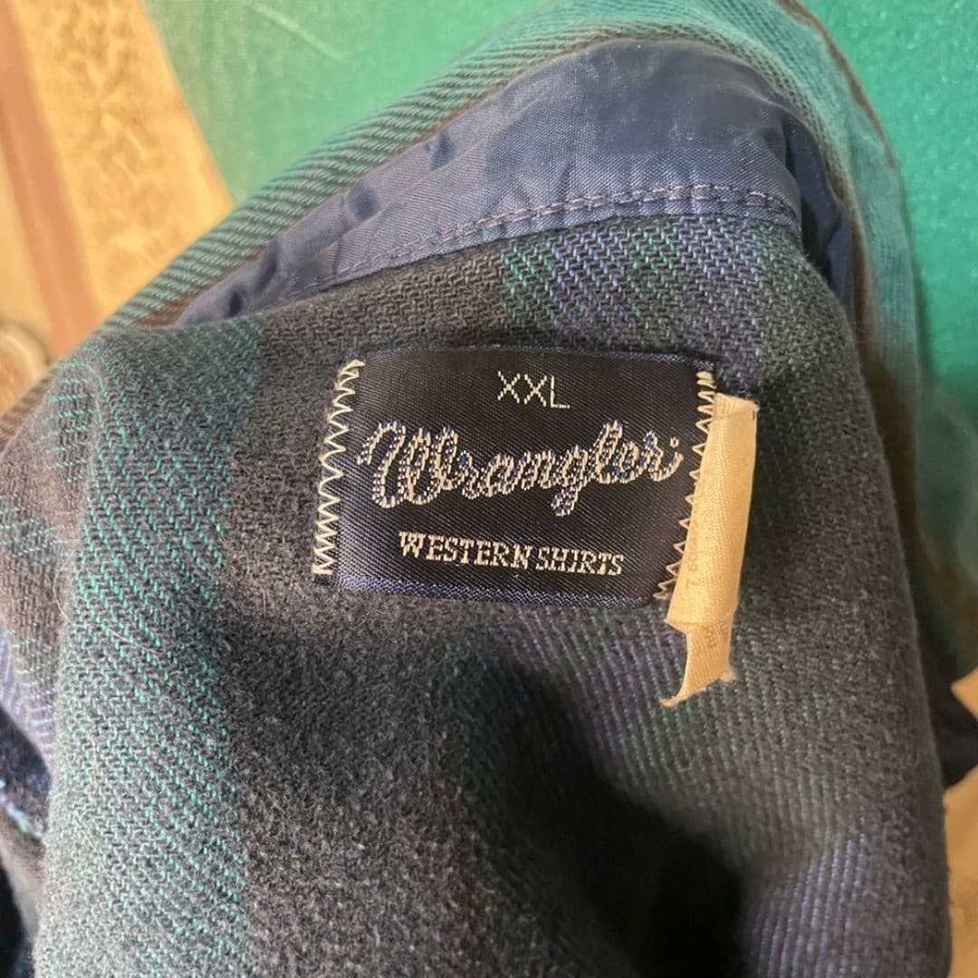 Wrangler: vintage striped button down - Thumbnail 6
