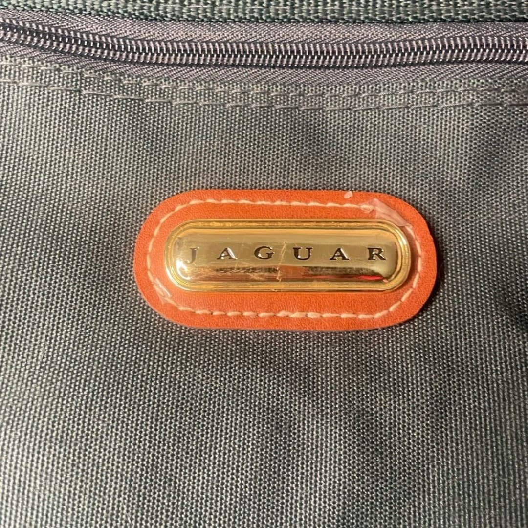 Jaguar: vintage 90s deep green wardrobe bag - Thumbnail 3